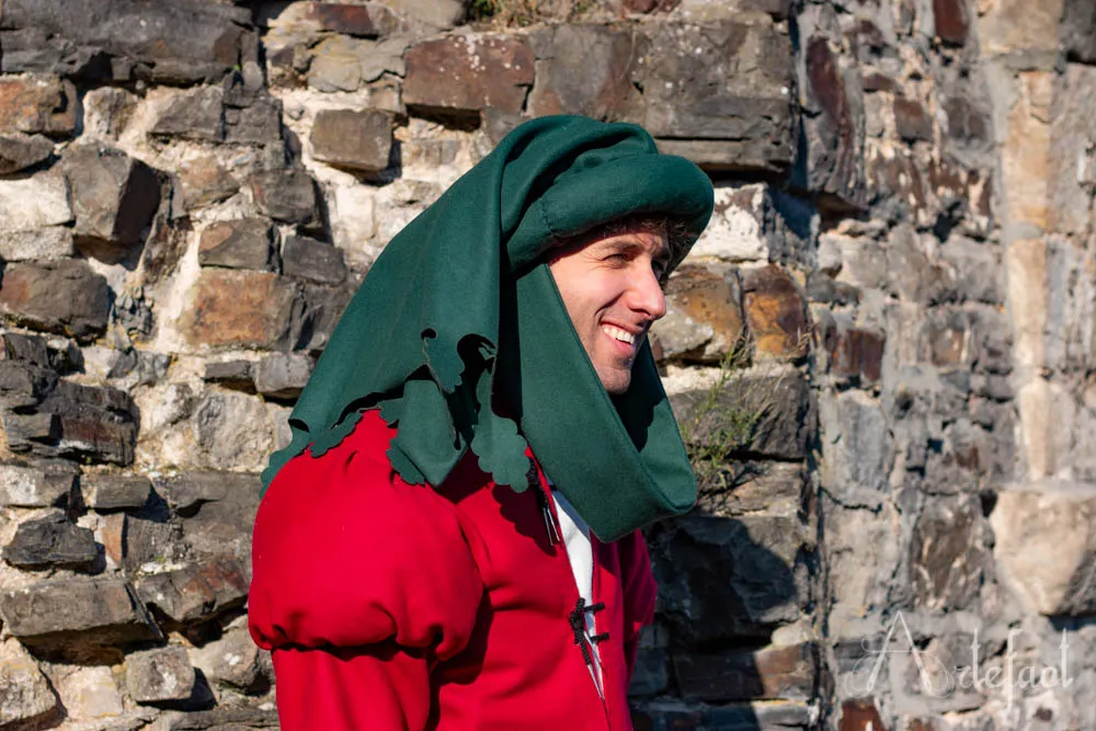 Chaperon "Turban" (Commande) (Laine standard (90% laine +10% polyamide), Bord simple)