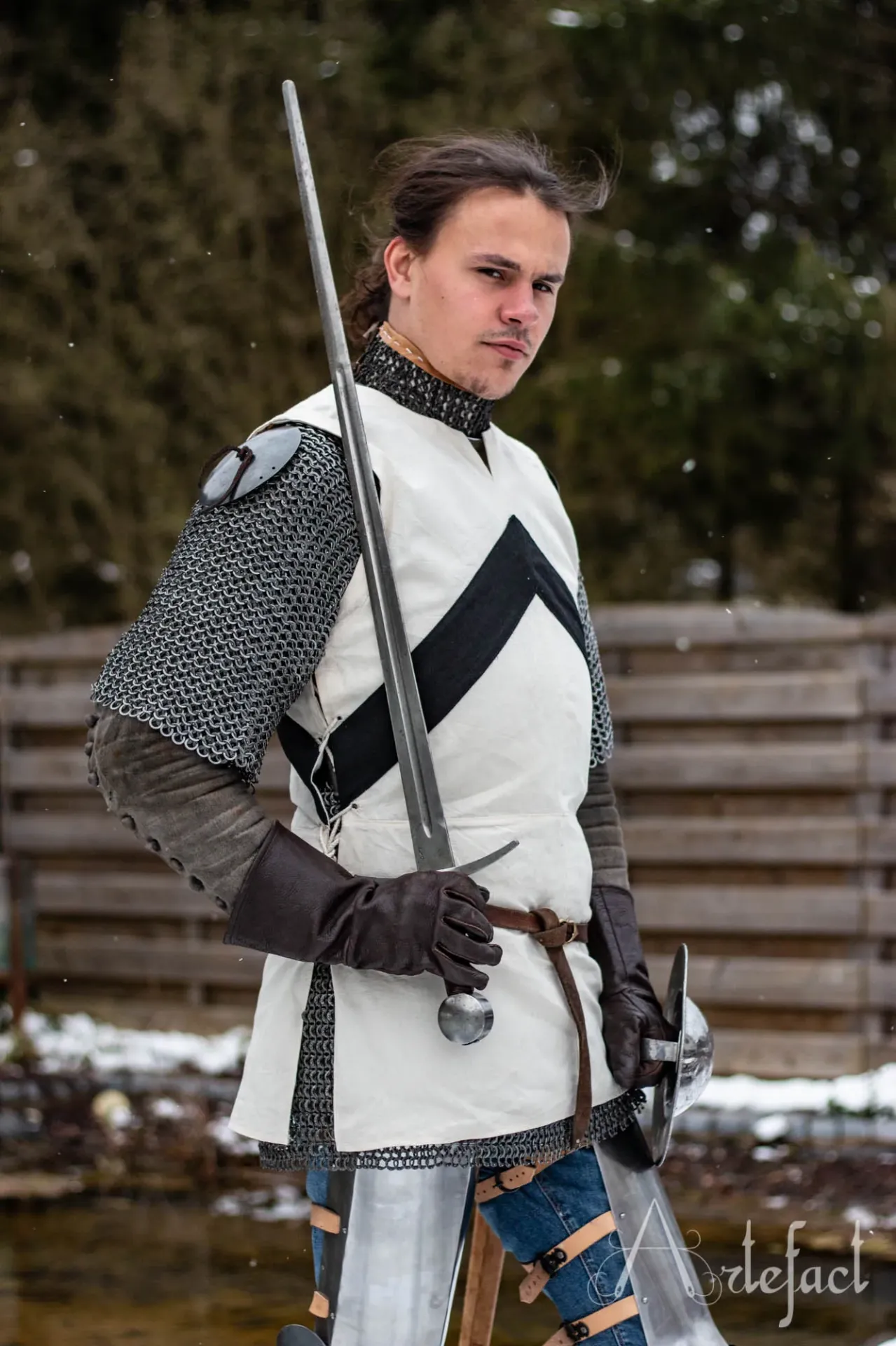 Cotte d'armes 14e siècle - Type 1