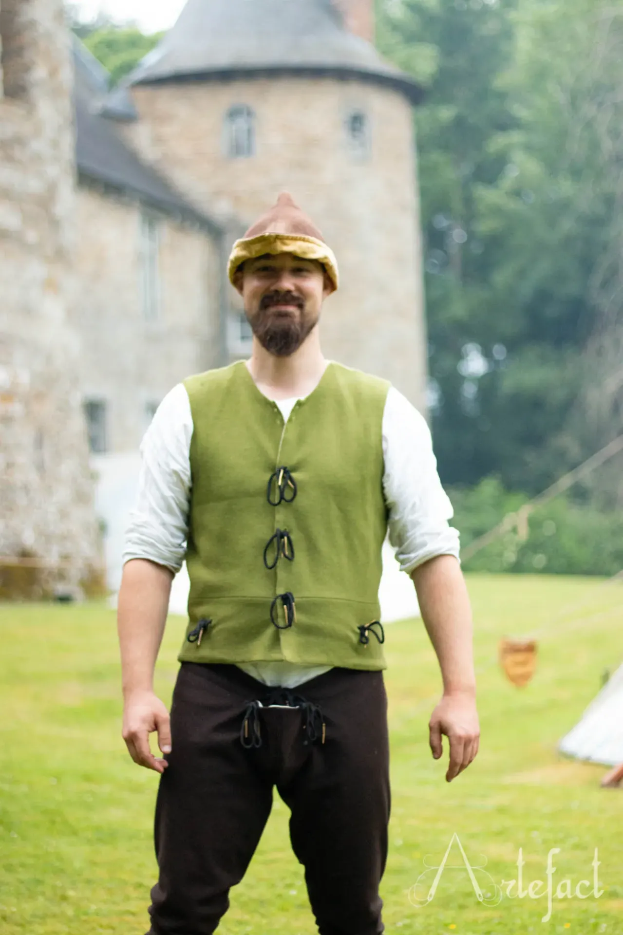 Sleeveless waistcoat / doublet (made to order)