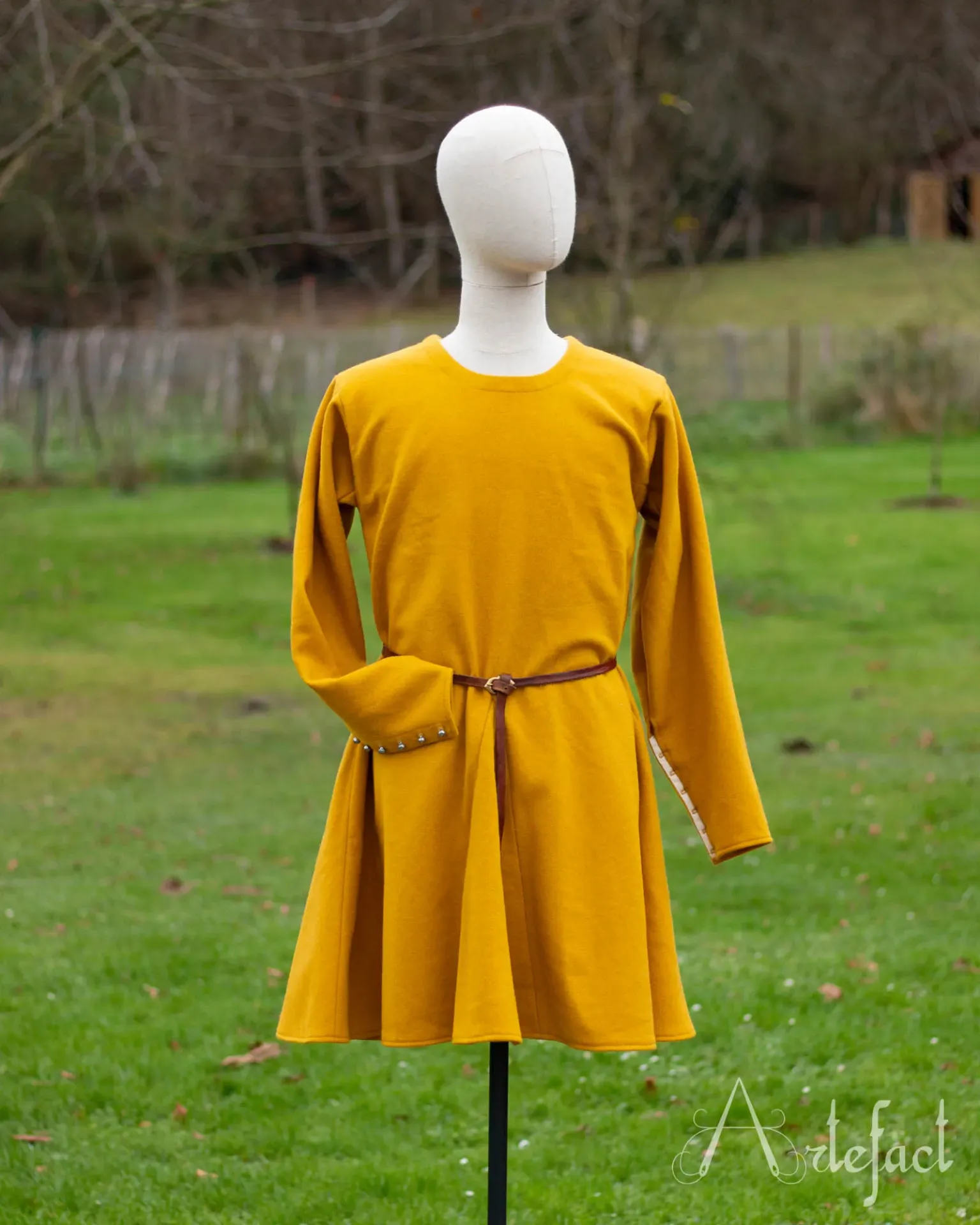 Cotte / tunique homme 14e siècle "Bocksten"
